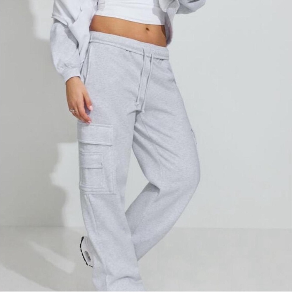 Garage Light Gray Cargo Joggers